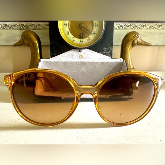 GUCCI Round frame acetate sunglasses - Picture 1 of 7